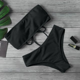 Ladies Bikini One Piece Solid Color - Aqova