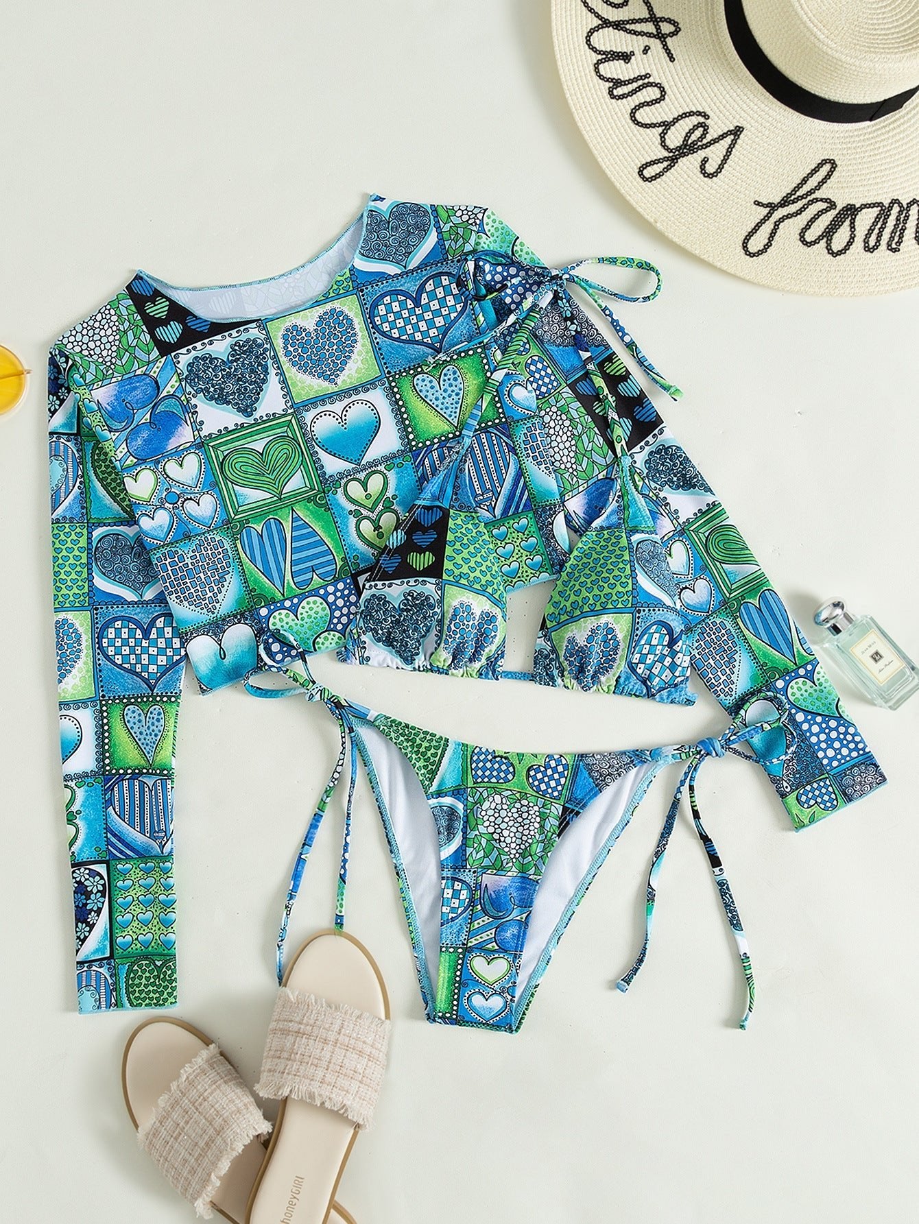 Ladies Split Bikini Swimwear - Stylish Two - Piece for Adult Women - Aqova