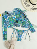 Ladies Split Bikini Swimwear - Stylish Two - Piece for Adult Women - Aqova