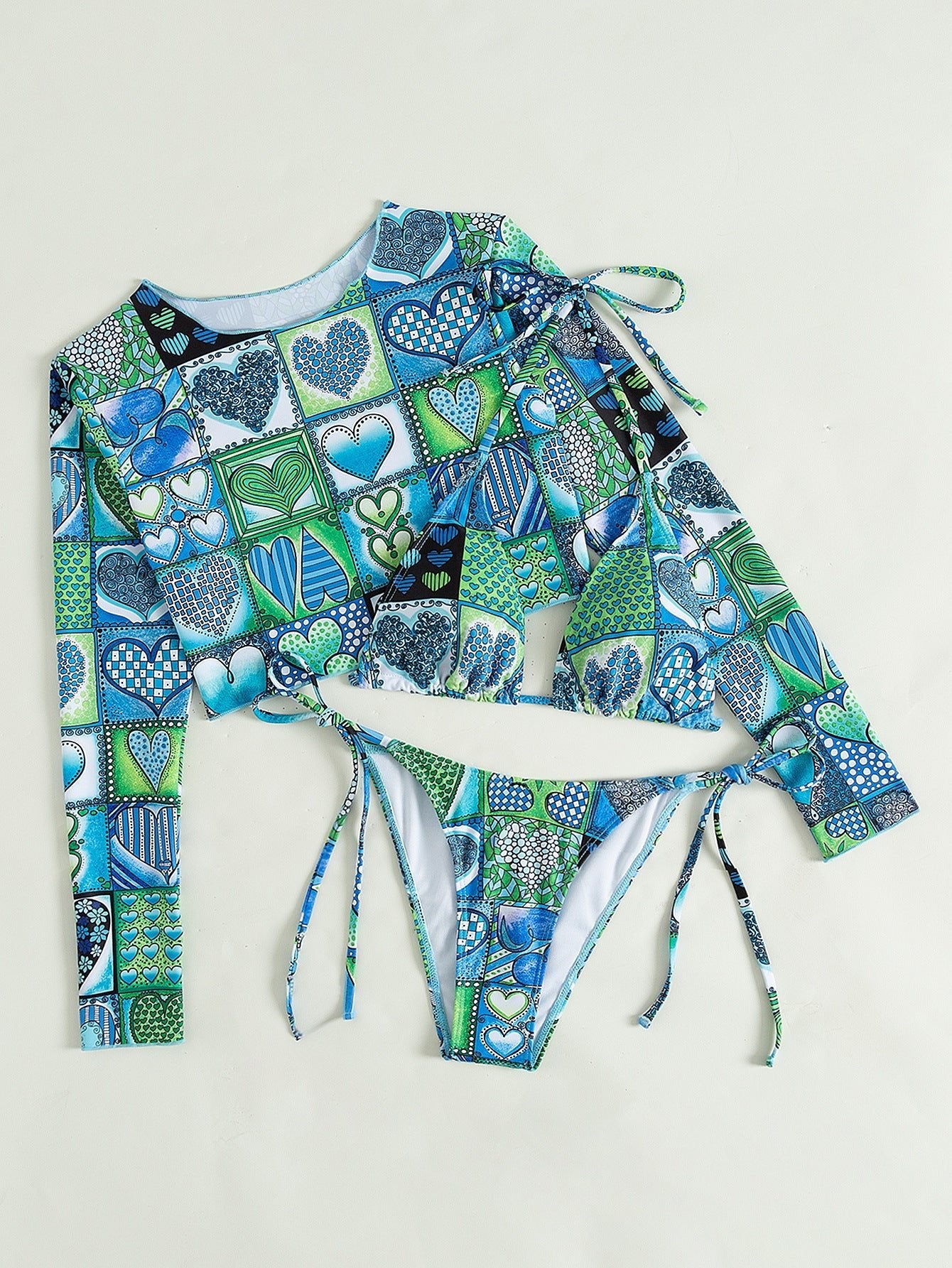 Ladies Split Bikini Swimwear - Stylish Two - Piece for Adult Women - Aqova