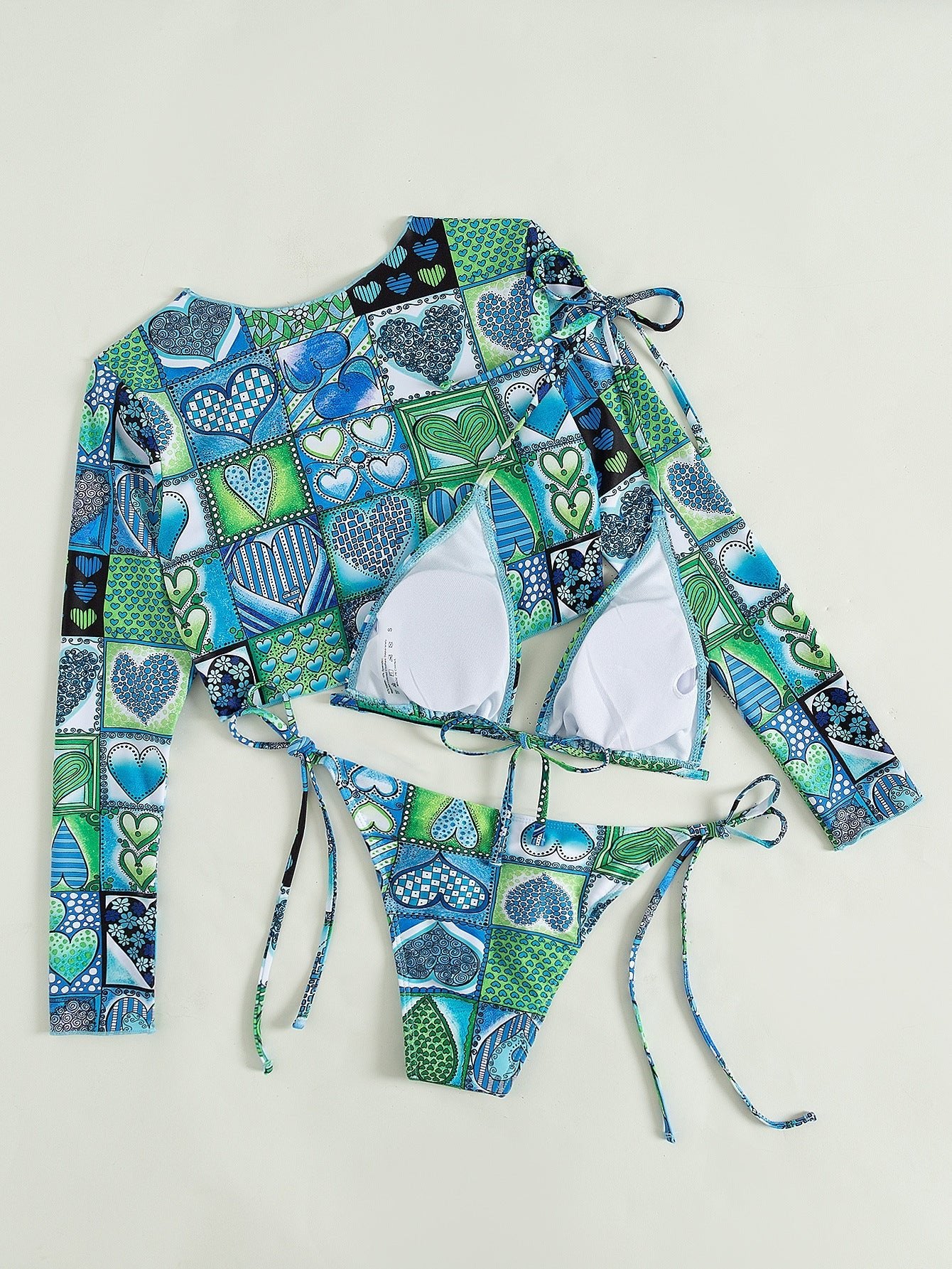 Ladies Split Bikini Swimwear - Stylish Two - Piece for Adult Women - Aqova