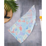 Ladies Tie - Dye Split Swimsuit - Sexy Two Piece Swimwear Set - Aqova