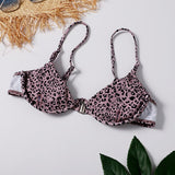 Leopard Print Skirt Three - Piece Swimsuit - Aqova