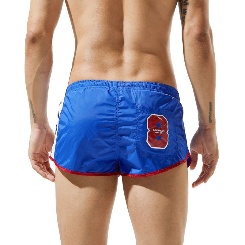Men's Breathable Sports Shorts - Lightweight Polyester Swimwear for Summer - Aqova