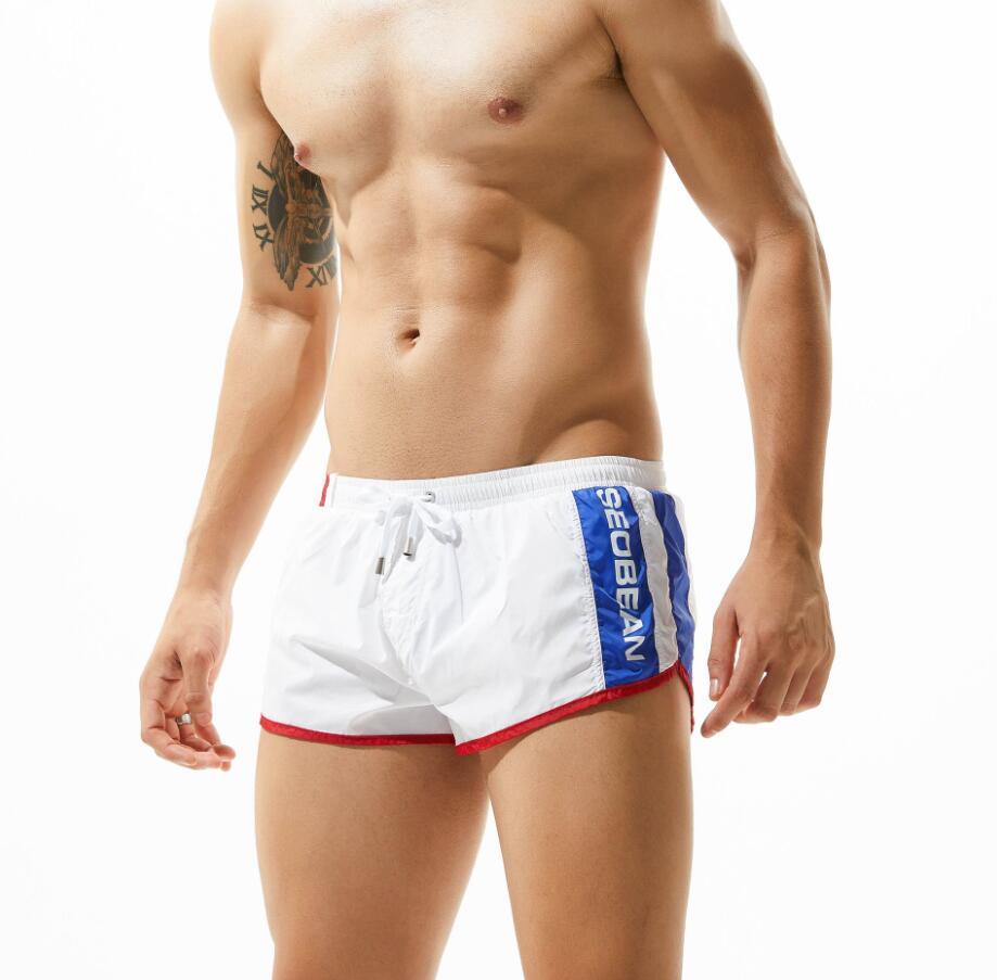 Men's Breathable Sports Shorts - Lightweight Polyester Swimwear for Summer - Aqova