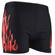 Men's Flame Swimming Trunks - Stylish, Comfortable Swimwear in XL - 4XL Sizes - Aqova