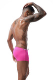 Men's Nylon Low Waist Boxer Swim Trunks - Stylish Beach Shorts - Aqova