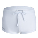 Men's Nylon Low Waist Boxer Swim Trunks - Stylish Beach Shorts - Aqova
