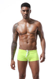 Men's Nylon Low Waist Boxer Swim Trunks - Stylish Beach Shorts - Aqova