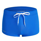 Men's Nylon Low Waist Boxer Swim Trunks - Stylish Beach Shorts - Aqova