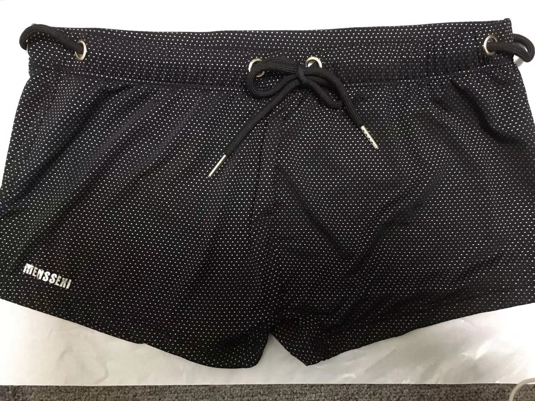 Men's Nylon Low Waist Boxer Swim Trunks - Stylish Beach Shorts - Aqova