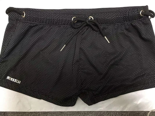 Men's Nylon Low Waist Boxer Swim Trunks - Stylish Beach Shorts - Aqova
