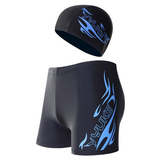Men's Plus Size Boxer Swimming Trunks - Stylish Swimwear for Every Body - Aqova