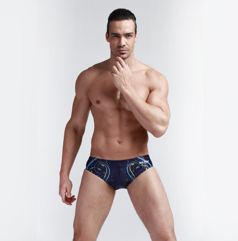 Men's Professional Triangle Swimwear - Stylish Swimming Trunks Collection - Aqova