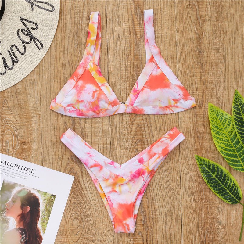 Triangle Bikini with Chest Pad Support - Stylish Women's Swimwear - Aqova