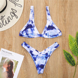 Triangle Bikini with Chest Pad Support - Stylish Women's Swimwear - Aqova