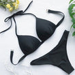 One - piece bra hanging neck bikini - Aqova