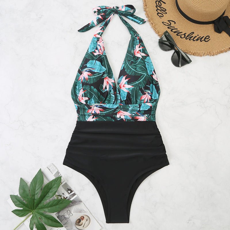 One - Piece Halter Bikini for Women - Stylish Swimwear in Multiple Colors - Aqova