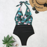 One - Piece Halter Bikini for Women - Stylish Swimwear in Multiple Colors - Aqova