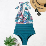 One - Piece Halter Bikini for Women - Stylish Swimwear in Multiple Colors - Aqova