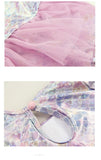 One - piece Sleeve Swimsuit Small, Medium and Big Kids' Boxer Skirt Hot Spring Swimsuit - Aqova