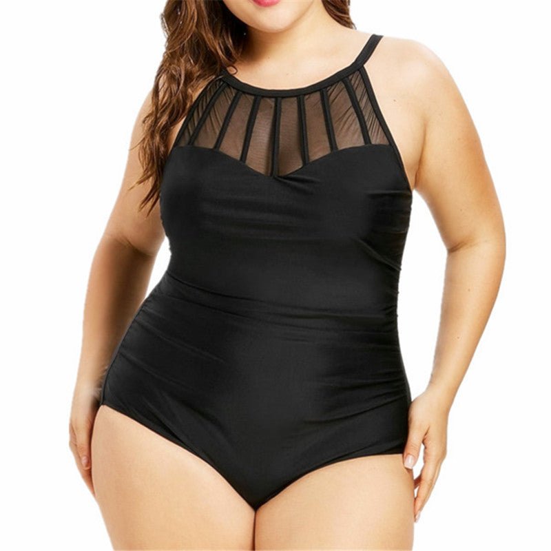 Plus size hot spring one - piece swimsuit - Aqova