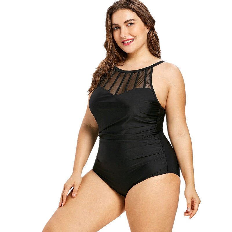 Plus size hot spring one - piece swimsuit - Aqova