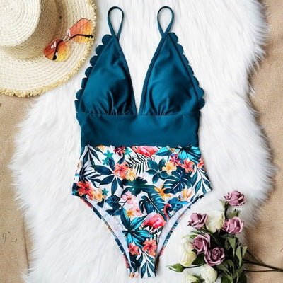 Plus Size Sexy Women's Swimsuit - One Piece Bikini for Summer Fun - Aqova