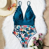 Plus Size Sexy Women's Swimsuit - One Piece Bikini for Summer Fun - Aqova