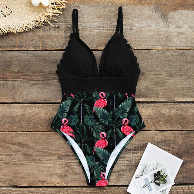 Plus Size Sexy Women's Swimsuit - One Piece Bikini for Summer Fun - Aqova