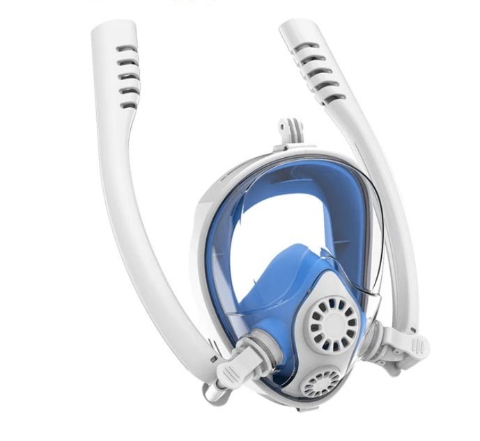 Premium Scuba Diving Mask - S/M & L/XL Sizes for Kids and Adults - Aqova