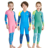 Quick - Drying Children's Diving Suit - Long - Sleeved Snorkeling Swimwear - Aqova