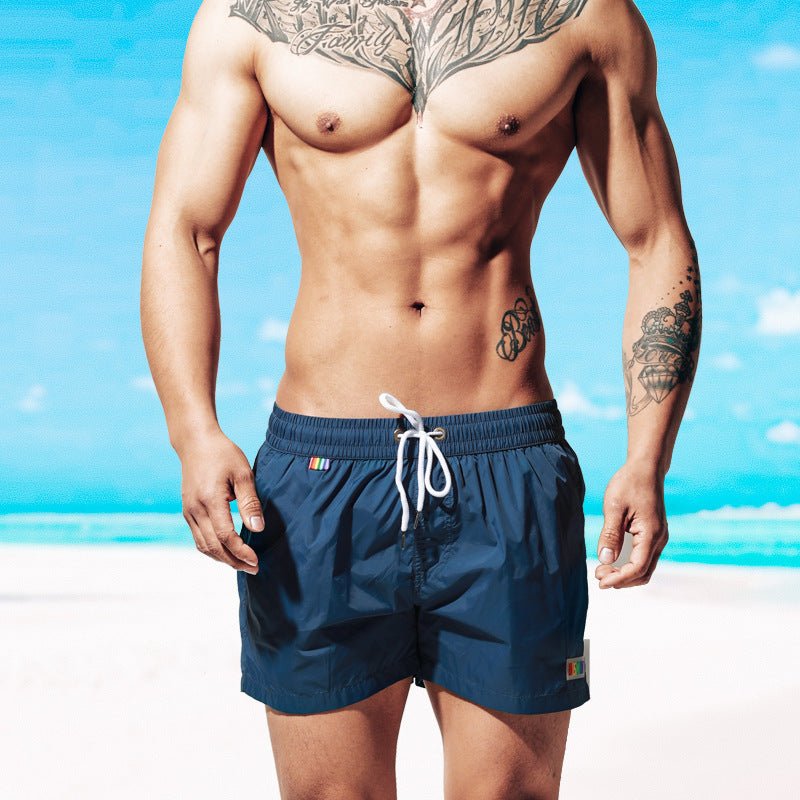 Rainbow Beach Shorts - Loose Fit Swimwear for Seaside Vacations - Aqova