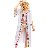 Retro Sunscreen Beach Cardigan & Long Skirt - Perfect for Air Conditioning - Aqova
