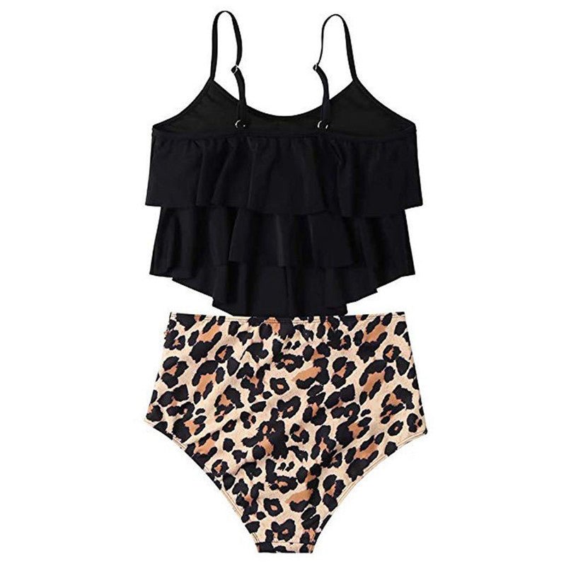 Ruffled Bikini Swimsuit | Stylish Swimwear for Summer Fun - Aqova