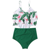 Ruffled Bikini Swimsuit | Stylish Swimwear for Summer Fun - Aqova