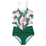Ruffled Bikini Swimsuit | Stylish Swimwear for Summer Fun - Aqova