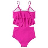 Ruffled Bikini Swimsuit | Stylish Swimwear for Summer Fun - Aqova
