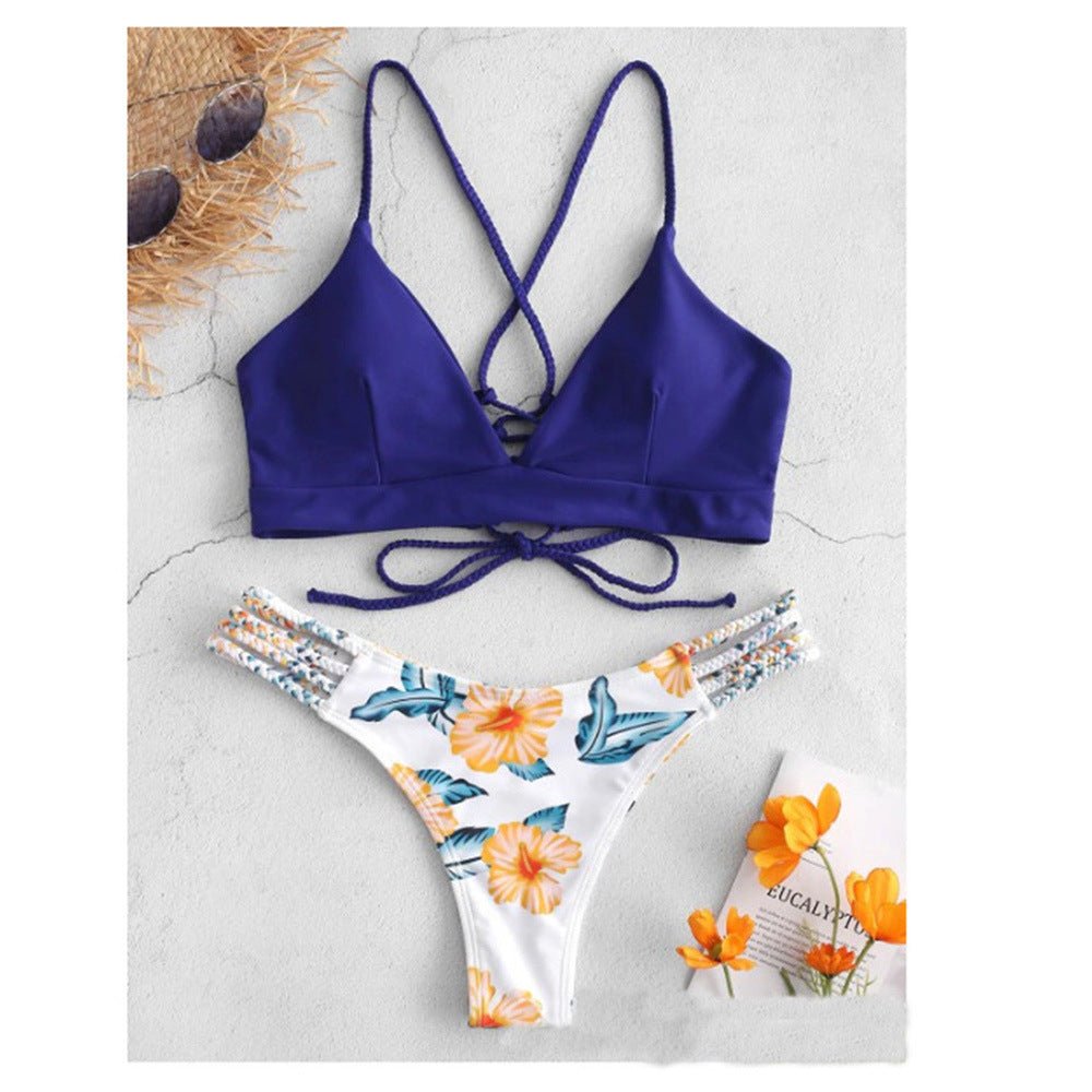 Sexy Braided Bikini Swimsuit - Aqova