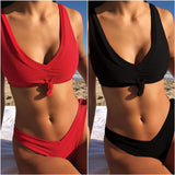 Sexy knotted special cloth bikini - Aqova