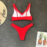 Sexy knotted special cloth bikini - Aqova