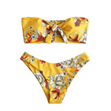 Sexy Printed Ladies Bikini Split Swimsuit - Aqova