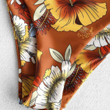 Sexy Printed Ladies Bikini Split Swimsuit - Aqova