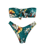 Sexy Printed Ladies Bikini Split Swimsuit - Aqova