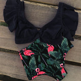 Sexy Printed Split Bikini Swimsuit for Women - Perfect Swimwear Choice - Aqova