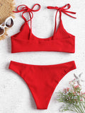 Sexy strapless low waist bikini - Aqova