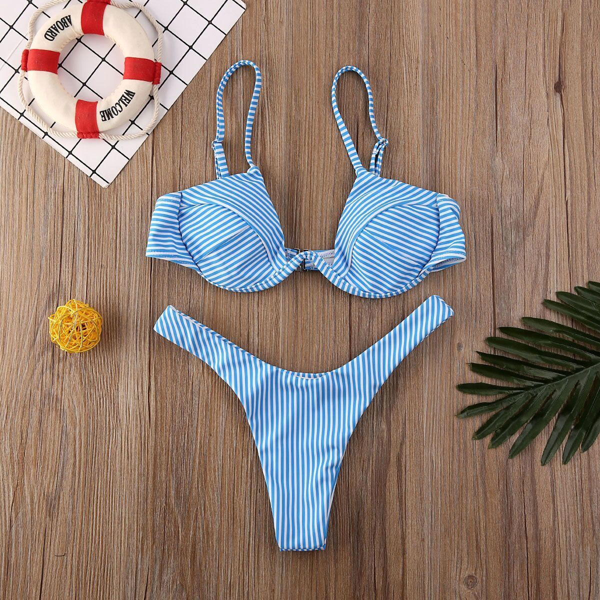 Sexy Women's Bikini Swimwear - Comfortable Spandex for Perfect Fit - Aqova