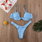 Sexy Women's Bikini Swimwear - Comfortable Spandex for Perfect Fit - Aqova