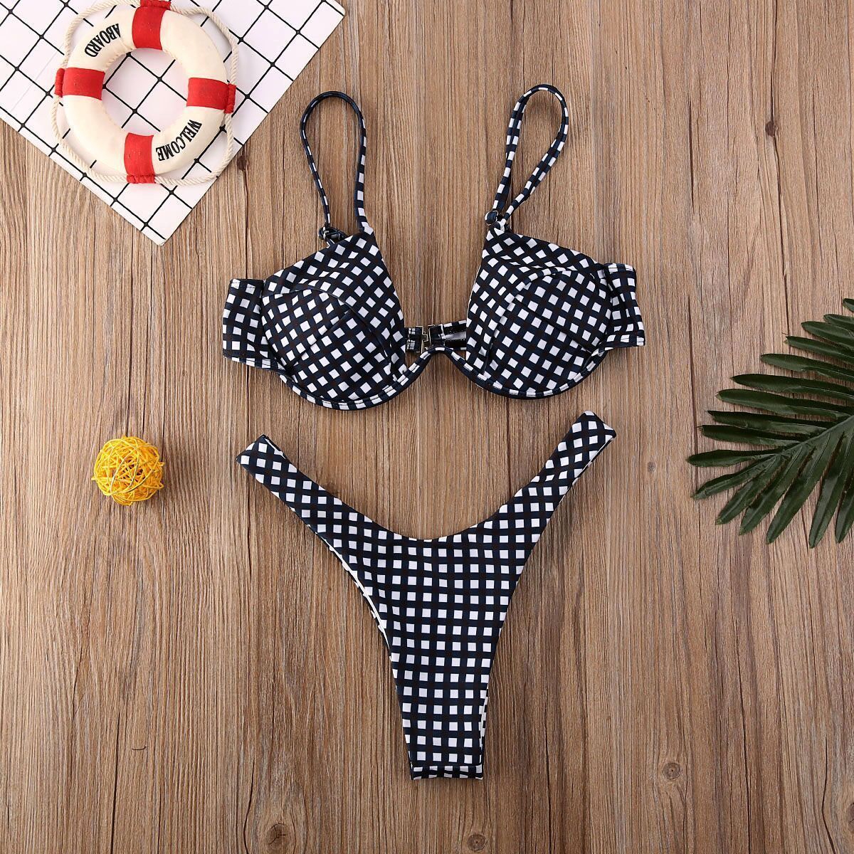 Sexy Women's Bikini Swimwear - Comfortable Spandex for Perfect Fit - Aqova