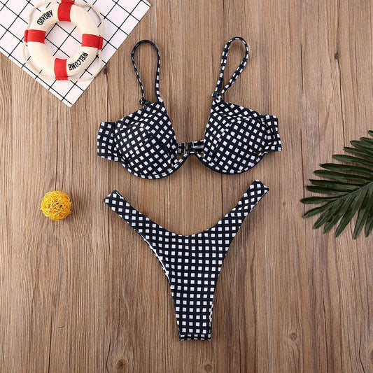Sexy Women's Bikini Swimwear - Comfortable Spandex for Perfect Fit - Aqova